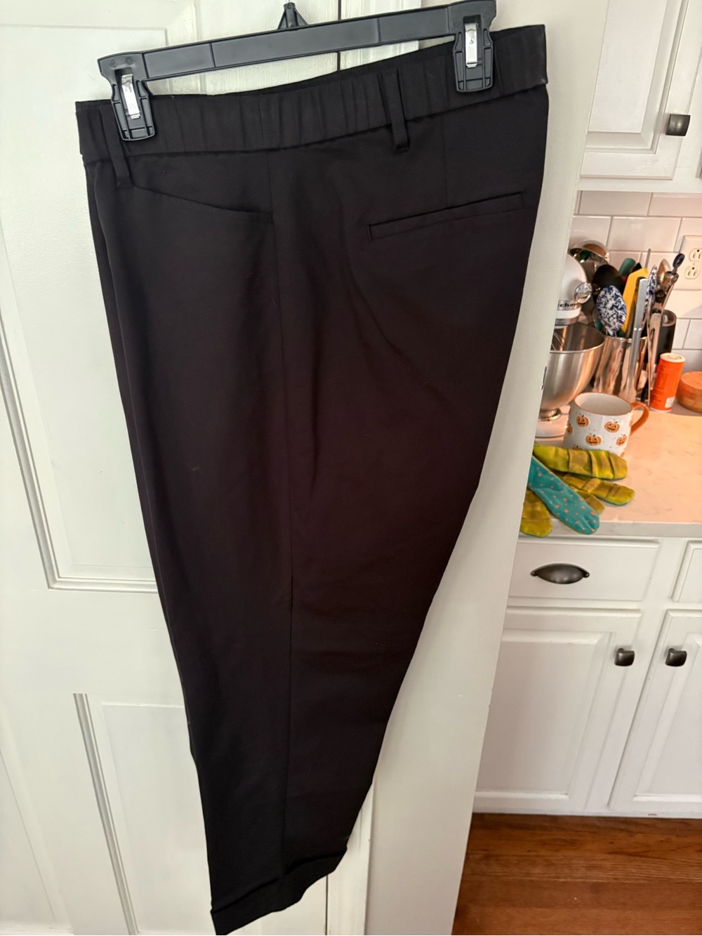 J. Jill Black Women's Dress Trousers - Tailored with Cuff at Hem